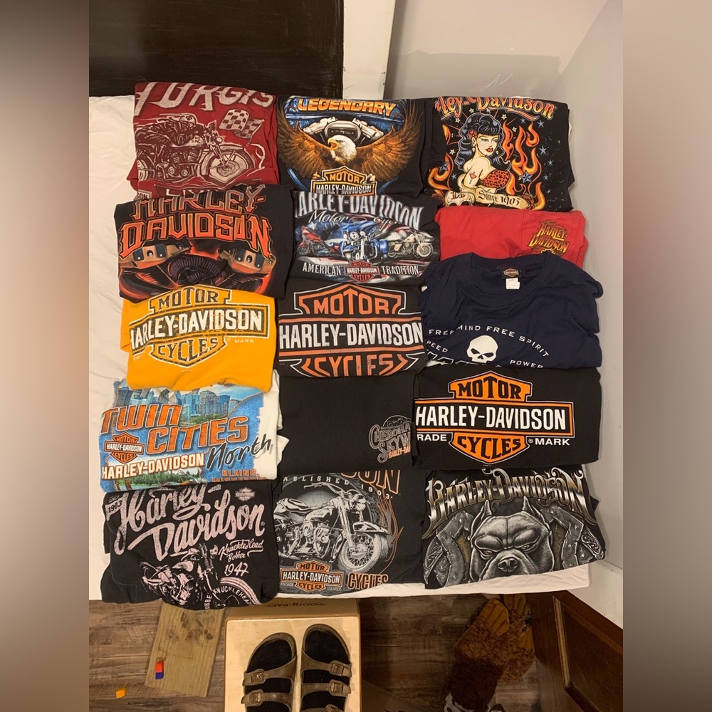 Harley Davidson tees